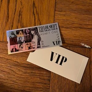 Taylor swift eras tour vip ticket